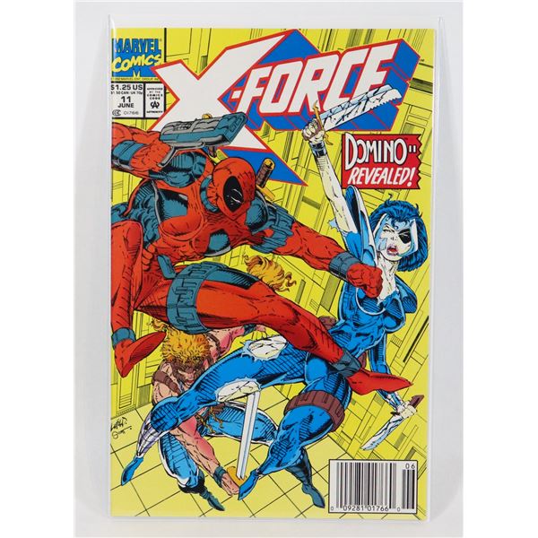 #932 MARVEL COMICS X-FORCE #11 JUNE 1992 DEADPOOL