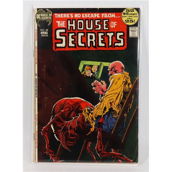 #947 DC DETECTIVE COMICS HOUSE OF SECRETS #98 1972