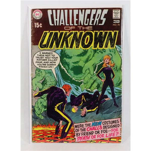 #954 DC COMICS CHALLENGERS OF THE UNKNOWN #70