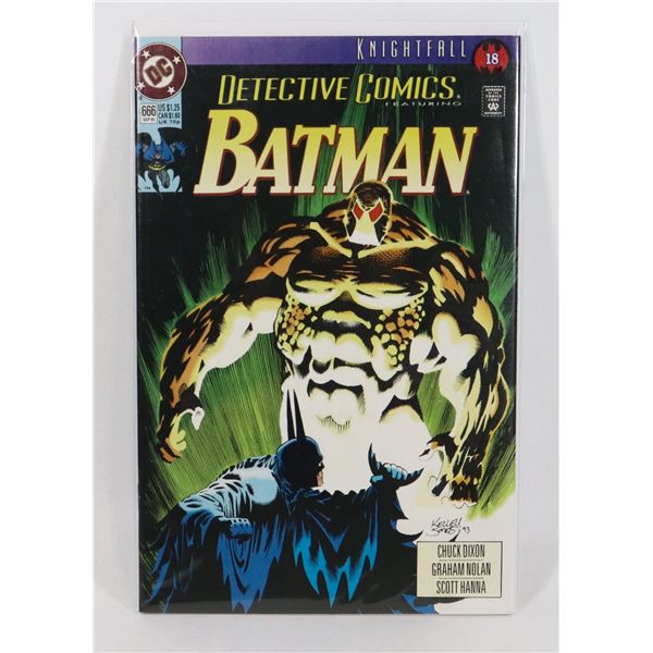 #964 DC DETECTIVE COMICS #666 SEPTEMBER 1993 BANE