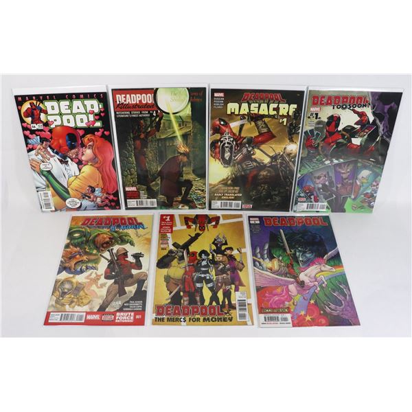 BUNDLE OF MARVEL COMICS, ASSORTED DEADPOOL
