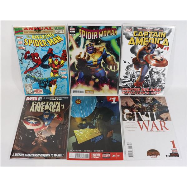 BUNDLE OF MARVEL COMICS, ASSORTED, INCLUDING