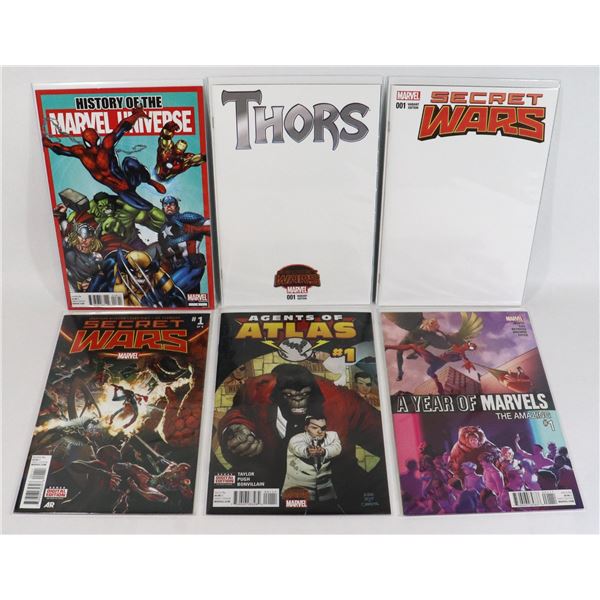 BUNDLE OF MARVEL COMICS, MOSTLY SECRET WARS