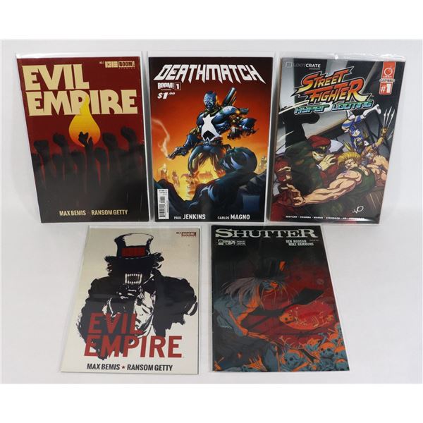 BUNDLE OF MISC PUBLISHER COMICS INCLUDING STREET