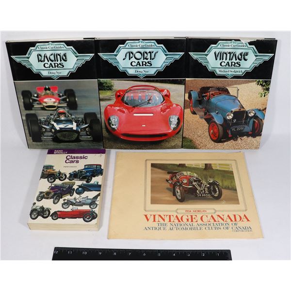 BUNDLE OF BOOKS ABOUT CARS INCLUDING RAND