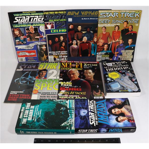 LARGE LOT OF ASSORTED BOOKS AND MAGAZINES ABOUT