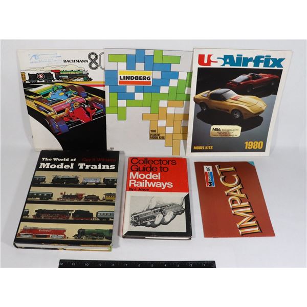 BUNDLE OF BOOKS AND MAGAZINES ABOUT MODEL