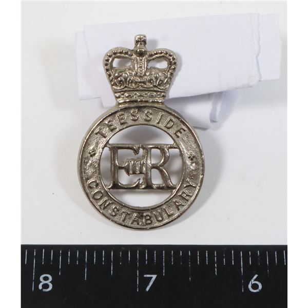 BRITISH TEESSIDE CONSTABULARY CAP BADGE