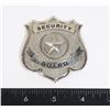 Image 1 : SECURITY GUARD SHIELD INSIGNIA STAR DESIGN