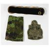 Image 2 : LOT OF 2 MILITARY SHOULDER BOARDS/NCO INSIGNIA
