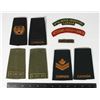 Image 1 : CANADIAN MILITARY SHOULDER BOARD SET AND