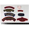 Image 1 : 1950'S 5 CANADIAN MILITARY SHOULDER TITLES