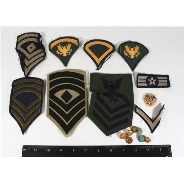 7 UNITED STATES OF AMERICA MILITARY BUTTONS