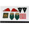 Image 1 : ITALIAN MILITARY COLLAR PATCHES BADGE PAIR