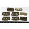 Image 1 : WW2 KOREAN WAR CANADA BATTLE DRESS INSIGNIA