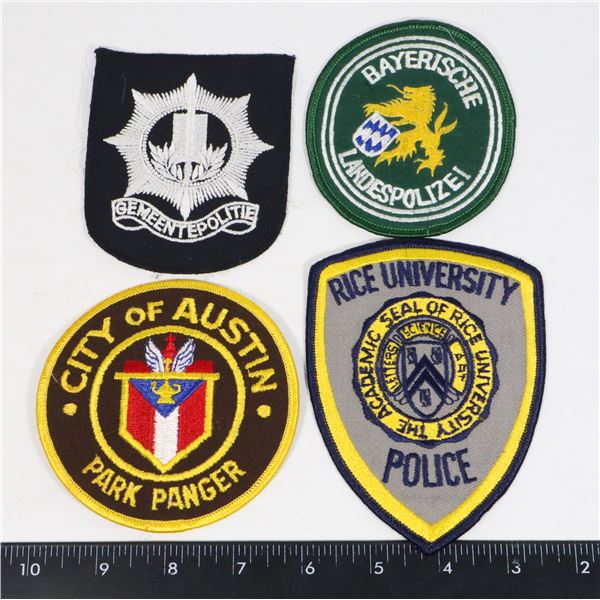 CITY OF AUSTIN PARK RANGER CLOTH BADGE CREST &