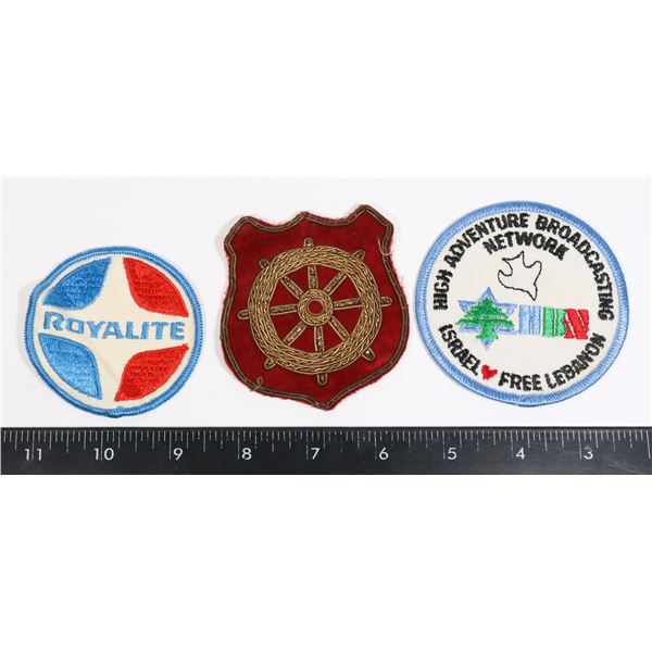 VINTAGE ROYALITE OIL PATCH SMALL SIZE PATCH
