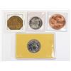 Image 1 : LOT OF 4 ASSORTED CANADIAN TOKENS INCLUDING