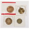 Image 1 : LOT OF 4 ASSORTED AMERICAN TOKENS INCLUDING