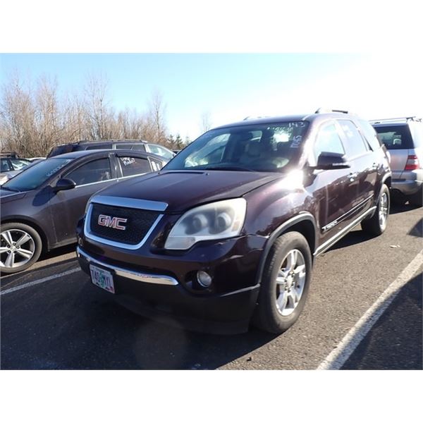 2008 GMC Acadia Runs With Mechanical Problems