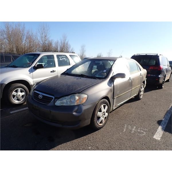 2005 Toyota Corolla Runs With Mechanical Problems