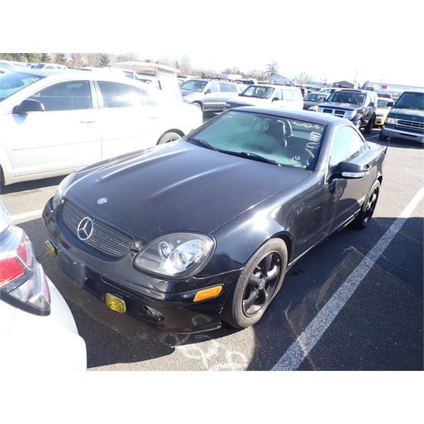 2003 Mercedes-Benz SLK320