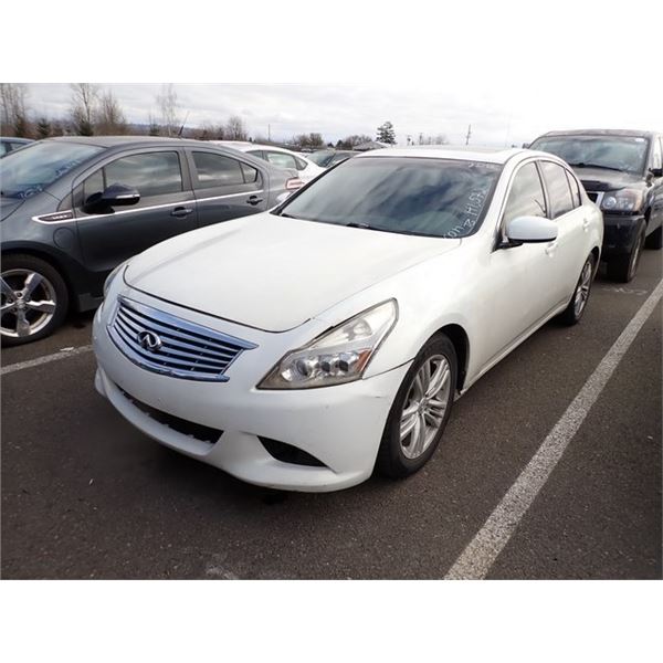2010 Infiniti G37