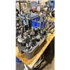 Image 2 : TRAY OF 10 ASSORTED COMMERCIAL INDUSTRIAL CNC MACHINE TOOLING / HEADS *TRAY INCLUDED*