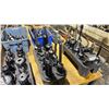 Image 2 : TRAY OF 10 ASSORTED COMMERCIAL INDUSTRIAL CNC MACHINE TOOLING / HEADS *TRAY INCLUDED*