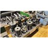 Image 2 : TRAY OF 10 ASSORTED COMMERCIAL INDUSTRIAL CNC MACHINE TOOLING / HEADS *TRAY INCLUDED*