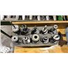 Image 3 : TRAY OF 10 ASSORTED COMMERCIAL INDUSTRIAL CNC MACHINE TOOLING / HEADS *TRAY INCLUDED*