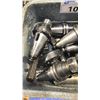 Image 3 : BIN OF 10 ASSORTED COMMERCIAL INDUSTRIAL CNC MACHINE TOOLING / HEADS *BIN INCLUDED*