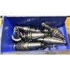 Image 2 : BIN OF 10 ASSORTED COMMERCIAL INDUSTRIAL CNC MACHINE TOOLING / HEADS *BIN INCLUDED*