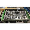 Image 2 : 2 TIER MOBILE PRODUCT CART WITH ASSORTED COMMERCIAL INDUSTRIAL CNC MACHINE TOOLING / HEADS