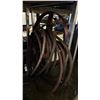 Image 3 : MOB BUCKET, HOSE & ASSORTED COMMERCIAL SHOP LUBRICANTS / OILS