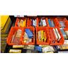 Image 3 : DRAWER OF ASSORTED COMMERCIAL INDUSTRIAL CNC MACHINE CUTTING TEETH / TOOLING