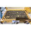 Image 4 : 2 WOODEN TRANSPORT CRATES WITH COMMERCIAL INDUSTRIAL PIN GAUGE SETS