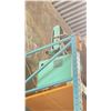 Image 2 : GREEN HEAVY DUTY INDUSTRIAL ELECTRIC VERTICAL BELT SANDER / BUFFER *NEEDS REPAIRS*