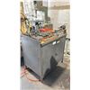 Image 1 : GREY METAL 2 DOOR COMMERCIAL TOOLING WORK CENTER WITH ASSORTED INDUSTRIAL CNC MACHINE TOOLING