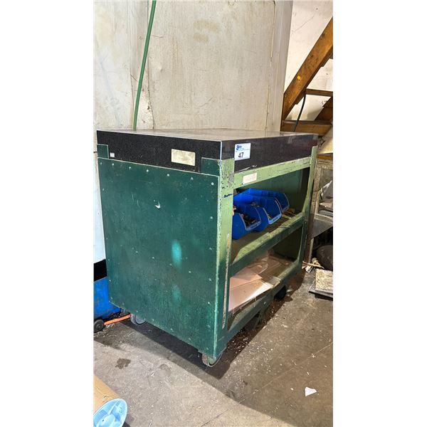 GARNETTE SP-01 COMMERCIAL INDUSTRIAL MOBILE GRANITE SURFACE CALIBRATION TABLE
