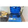 Image 1 : POWER FIST 10 PCS 1/2" DRIVE SAE DEEP IMPACT SET & 58 PCS HEX BIT SET IN PLASTIC TRANSPORT CASE