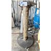 Image 3 : BALDOR 1/3 HP INDUSTRIAL ELECTRIC DUAL BUFFER / GRINDER ON HEAVY DUTY METAL PEDESTAL
