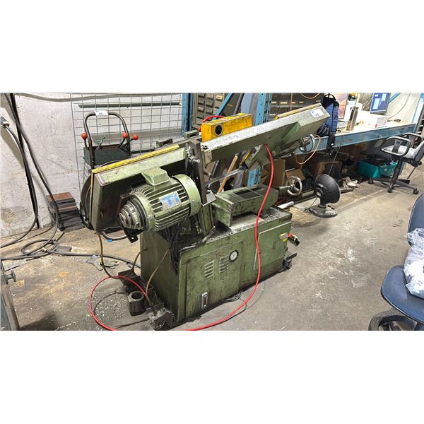 GREEN EBS-1016M-S4 SEING ELECTRIC MOTOR INDUSTRIAL MOBILE SEMI AUTOMATIC HORIZONTAL METAL CUTTING