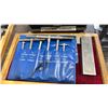 Image 3 : 2 WOODEN BOXED BLOCK GAUGE SETS, TELESCOPING GAUGE SET & RIGHT ANGLE SQUARE