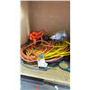 Image 11 : 2 DRAWER 4 DOOR 64"W X 20"D 32"H WORK SURFACE WITH ASSORTED AIR COMPRESSOR, MINI COMPRESSOR,