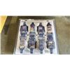 Image 9 : 2 DRAWER 4 DOOR 64"W X 20"D 32"H WORK SURFACE WITH ASSORTED AIR COMPRESSOR, MINI COMPRESSOR,