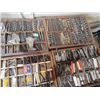 Image 2 : WOOD CABINET OF FULL RANGE TOOLS, TAPS, DRILLS, REAMERS, LOCKNUTS & MORE