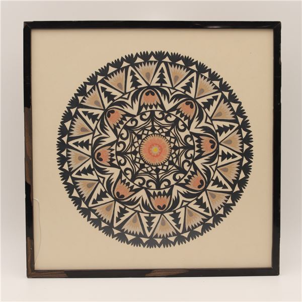 Pair of Folk Art Paper Cuttings