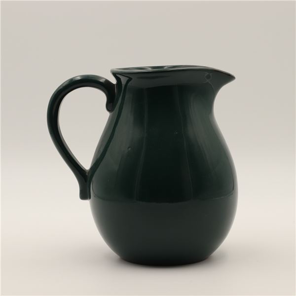 Green Pottery Carafe