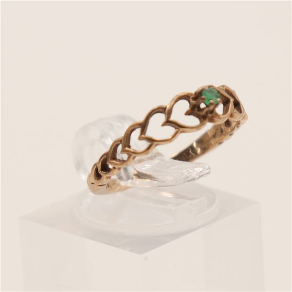 Gold Ring With Emerald